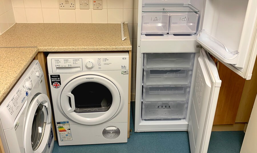 kitchen after house clearance in Norfolk