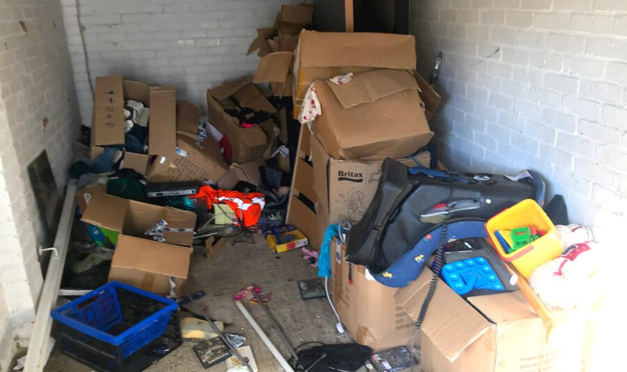 Garage Clearance Before